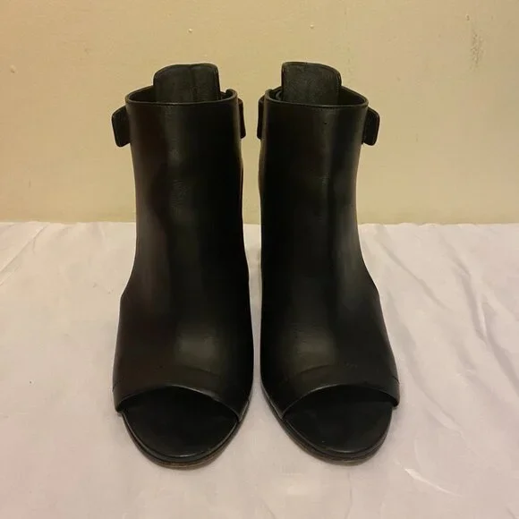 Vince Katia Black Women's Wedge Pump Heels - Picture 5 of 8